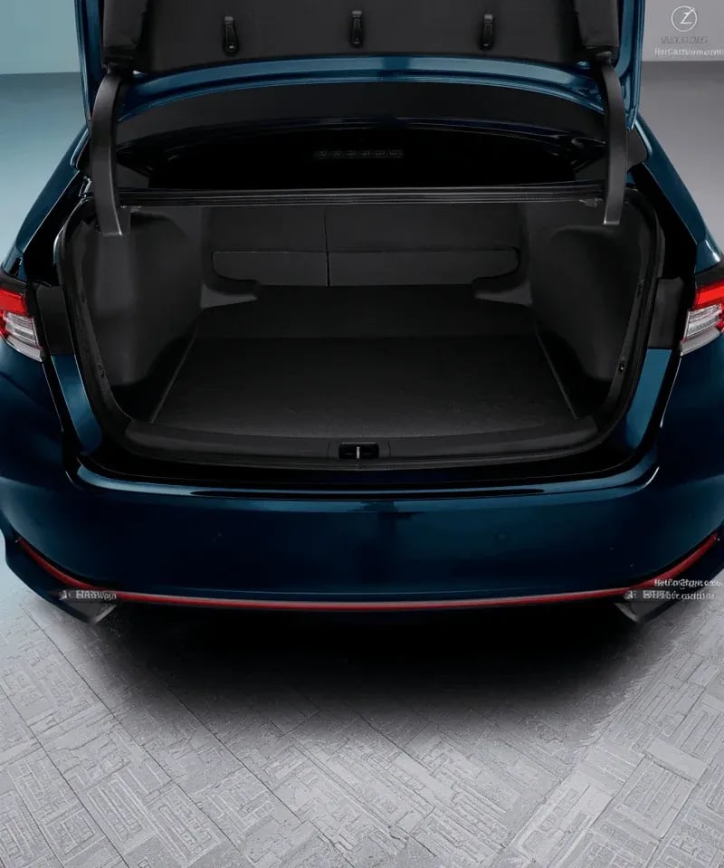 Coffre spacieux de la Toyota Corolla Sedan