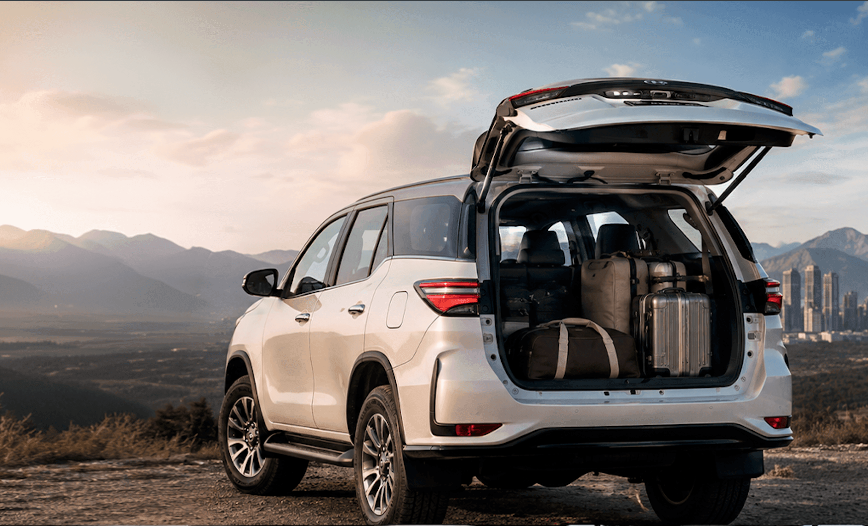 Toyota Fortuner en conduite tout-terrain