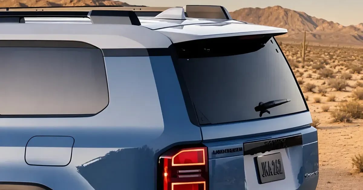 Toyota Land Cruiser Prado — Spoiler arrière