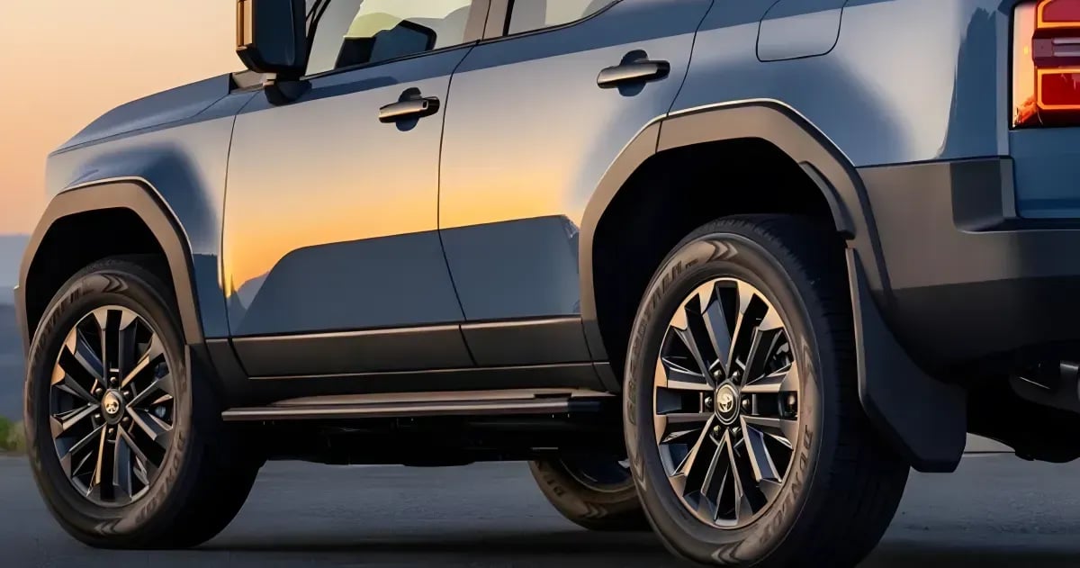 Toyota Land Cruiser Prado — Passages de roue