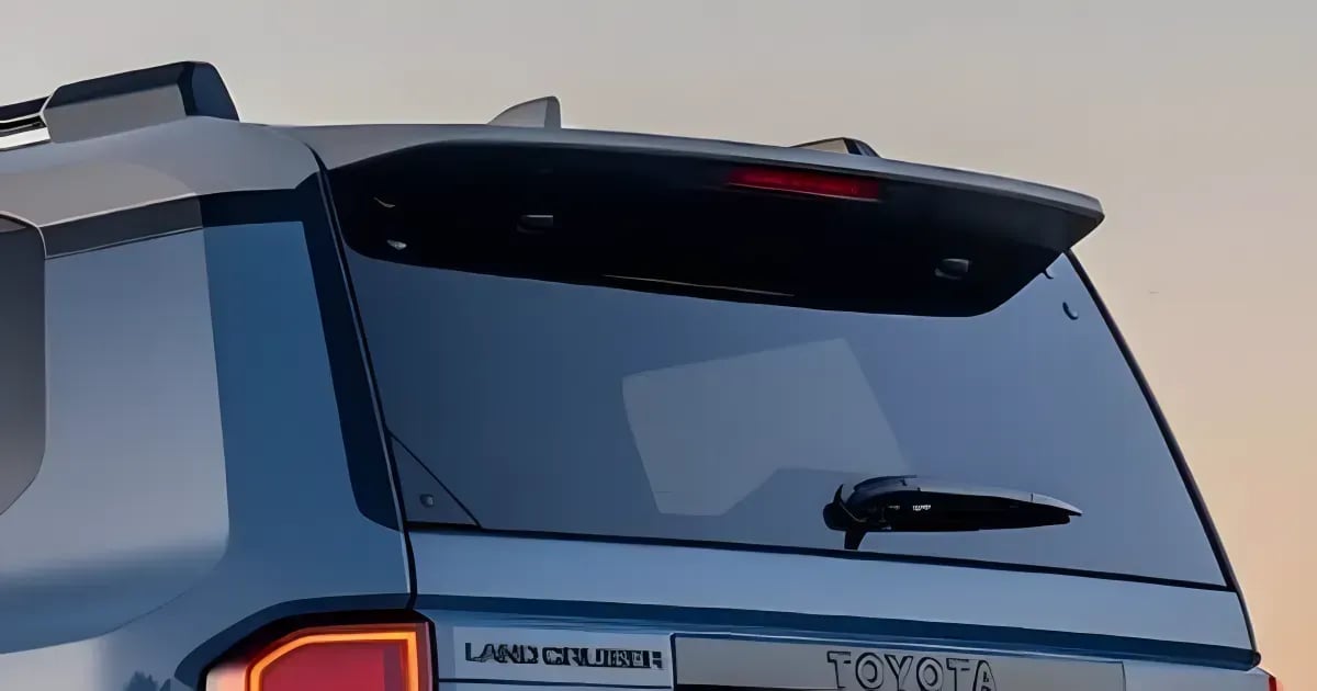 Toyota Land Cruiser Prado — Lunette arrière