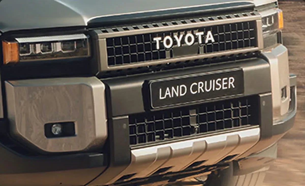 Toyota Land Cruiser Prado — Pare-chocs avant