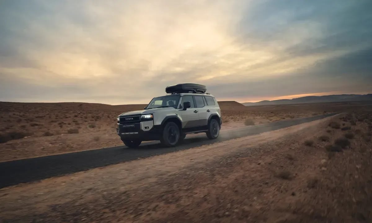 Toyota Land Cruiser Prado — Logo héritage