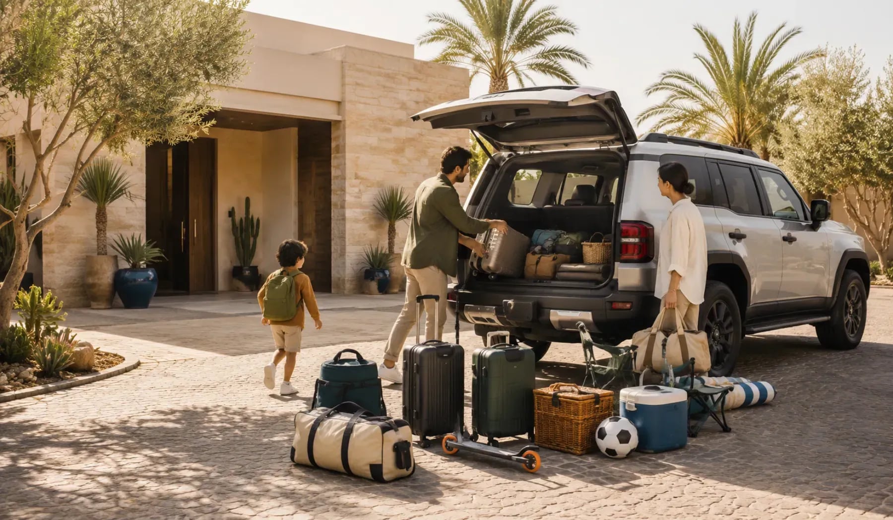 Coffre modulable du Toyota Land Cruiser Prado