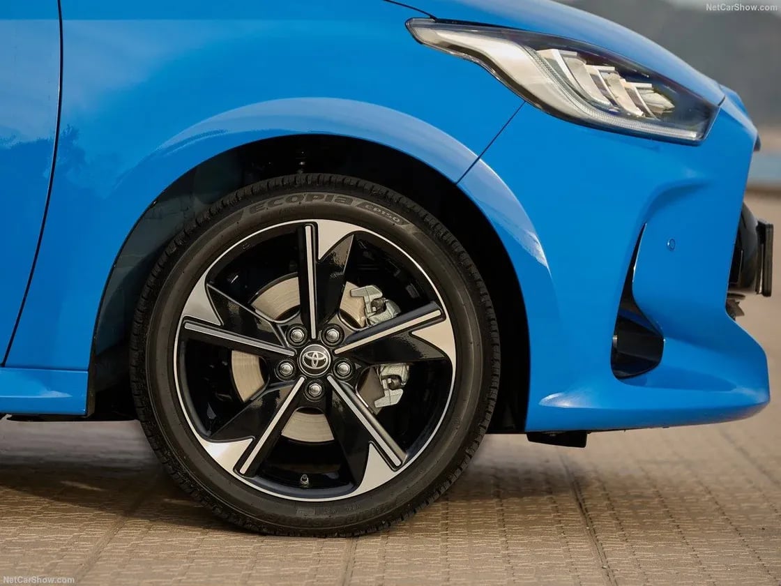 Jante alliage de la Toyota Yaris Hybrid