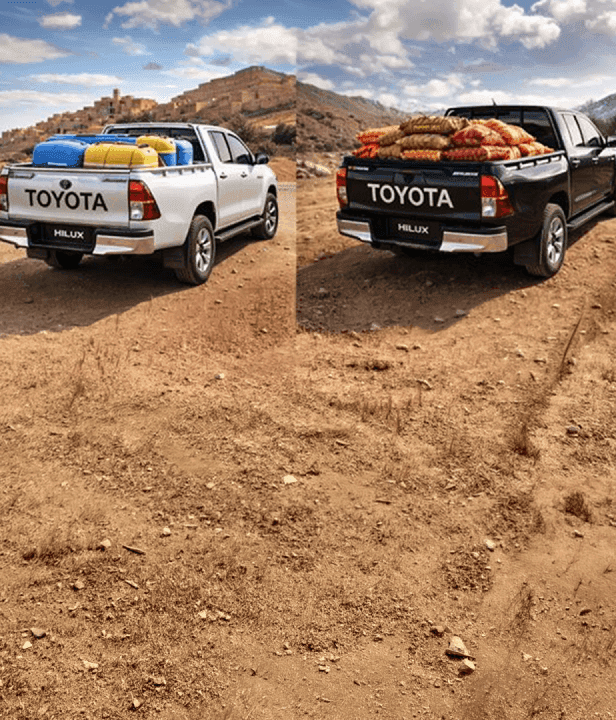 Le HILUX est capable de s’adapter